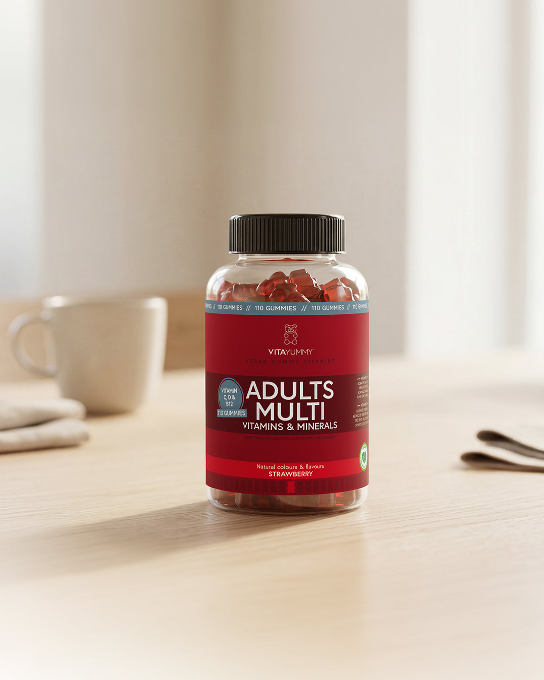 Adults Multi Strawberry 110 stk.